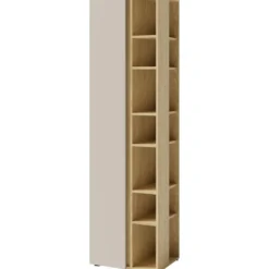 Kirjahylly/kaappi Nomla LUCA SYSTEM 4, 55x195cm