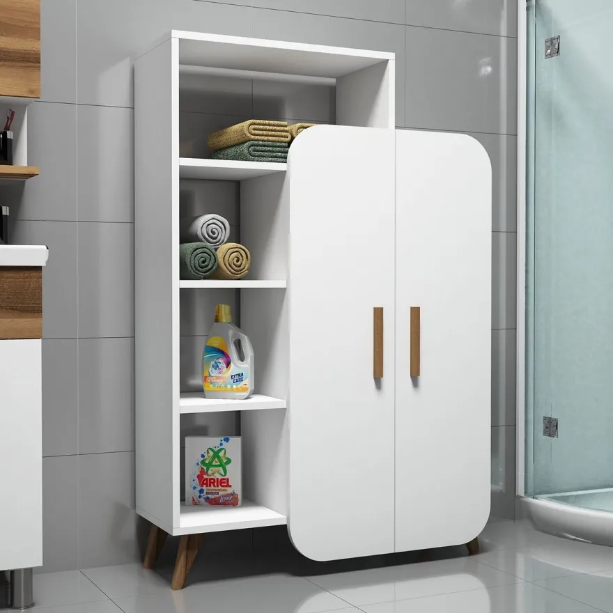 Kirjahylly Linento Furniture Form valkoinen