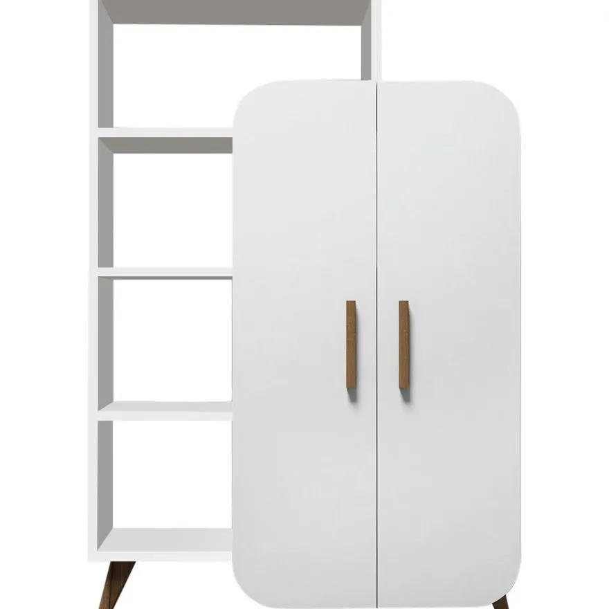 Kirjahylly Linento Furniture Form valkoinen