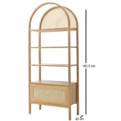 Kirjahylly Linento Furniture Nala 75 natural