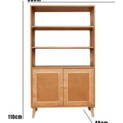 Kirjahylly Linento Furniture Jüt tammi