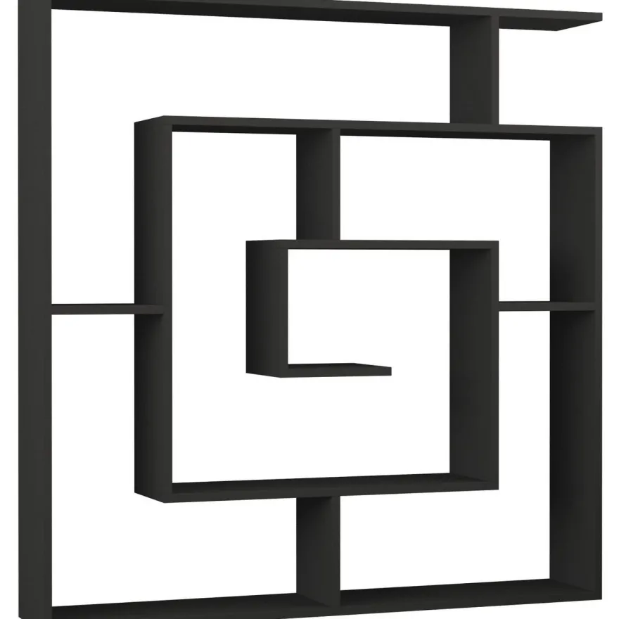 Kirjahylly Linento Furniture Maze, antrasiitti
