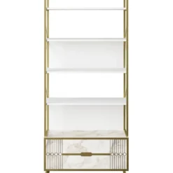 Kirjahylly Linento Furniture Frida, valkoinen