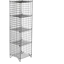 Kirjahylly Linento Furniture Elvis, 37x137.5cm, musta