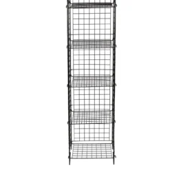 Kirjahylly Linento Furniture Elvis, 37x137.5cm, musta