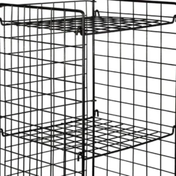 Kirjahylly Linento Furniture Elvis, 37x137.5cm, musta