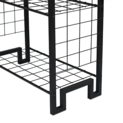Kirjahylly Linento Furniture Kane, 60x156cm, musta