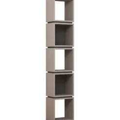 Kirjahylly Linento Furniture Multi antrasiitti/mokka