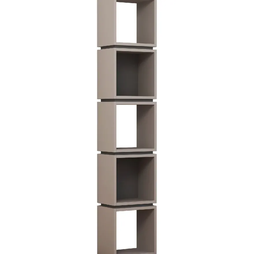 Kirjahylly Linento Furniture Multi antrasiitti/mokka