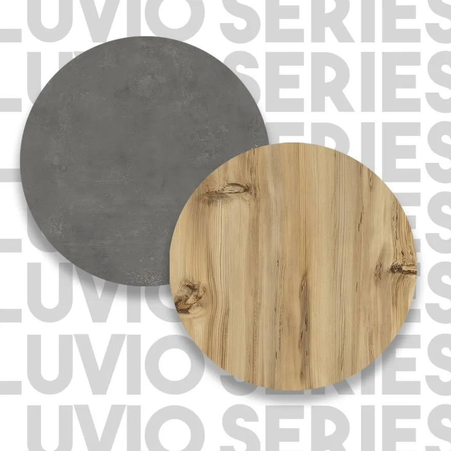 Kirjahylly Linento Furniture LV21, tammi/hopeanharmaa
