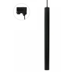 Kiskoriippuvalaisin Spectrum Chloe Slim MR11 3-vaihekiskoon Ø40x500mm