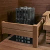 Kiukaan suojakaide Sun Sauna Relax L-malli alalauteelle