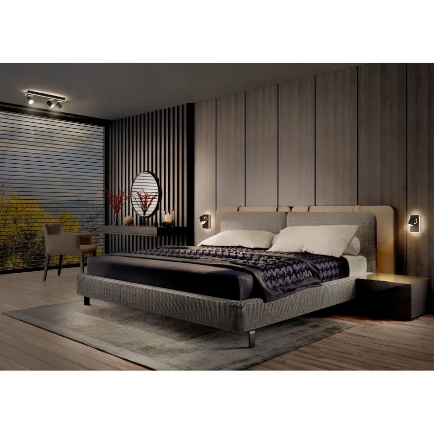 Kohdevalaisin Osram Decor Spot Mars Click-Select 3-osainen 3000K musta