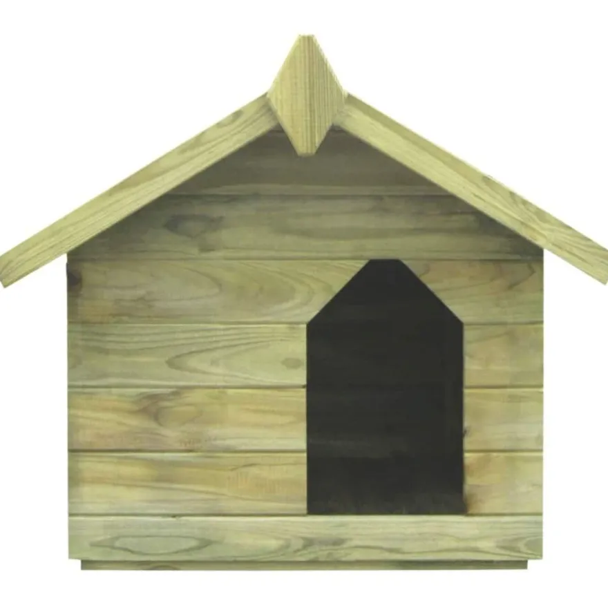 Koirankoppi avattavalla katolla, 61.5x74x78.5cm
