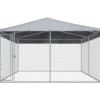 Koiratarha katoksella, 3,8x3,8x2,4m