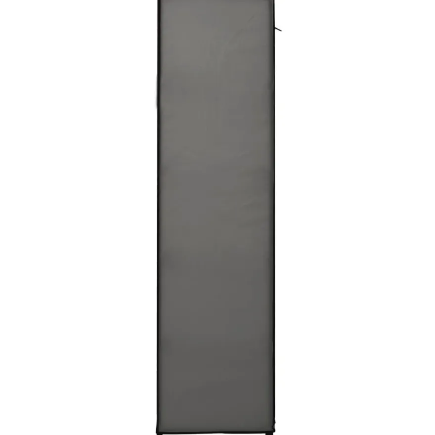 Kokoontaitettava vaatekaappi harmaa 110cm, kangas