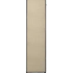 Kokoontaitettava vaatekaappi kerma 110cm, kangas