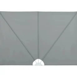 Kokoontaittuva terassin sivumarkiisi harmaa 300x200 cm