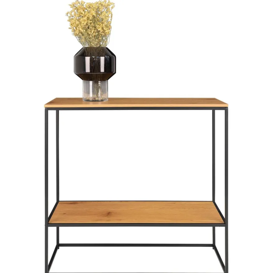 Konsolipöytä House Nordic Vita, 2 hyllyllä, 80x36x80cm