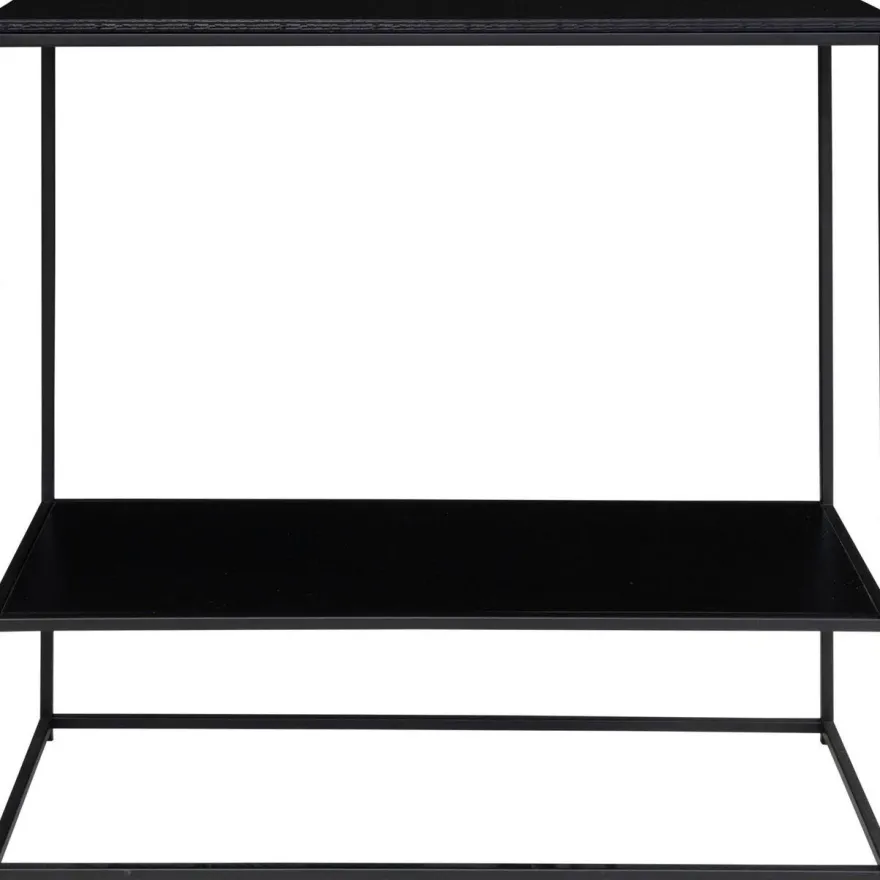 Konsolipöytä House Nordic Vita, 2 hyllyllä, 80x36x80cm