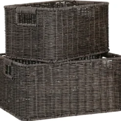 Kori Home4You BASILE 37x26xK18 cm, tummanruskea