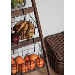 Korihylly Linento Furniture Miles tammi/musta