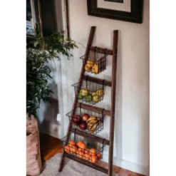 Korihylly Linento Furniture Miles tammi/musta