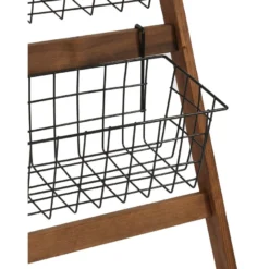 Korihylly Linento Furniture Miles tammi/musta