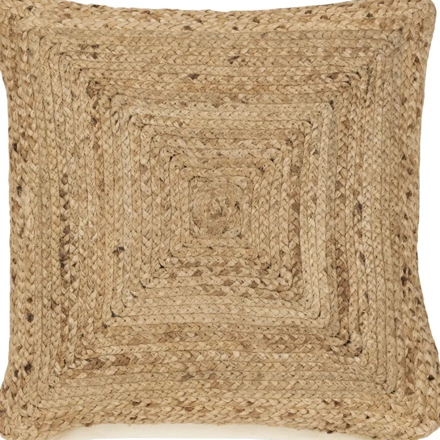 Koristetyyny Eglo Living Cotabato, 45x45cm, ruskea