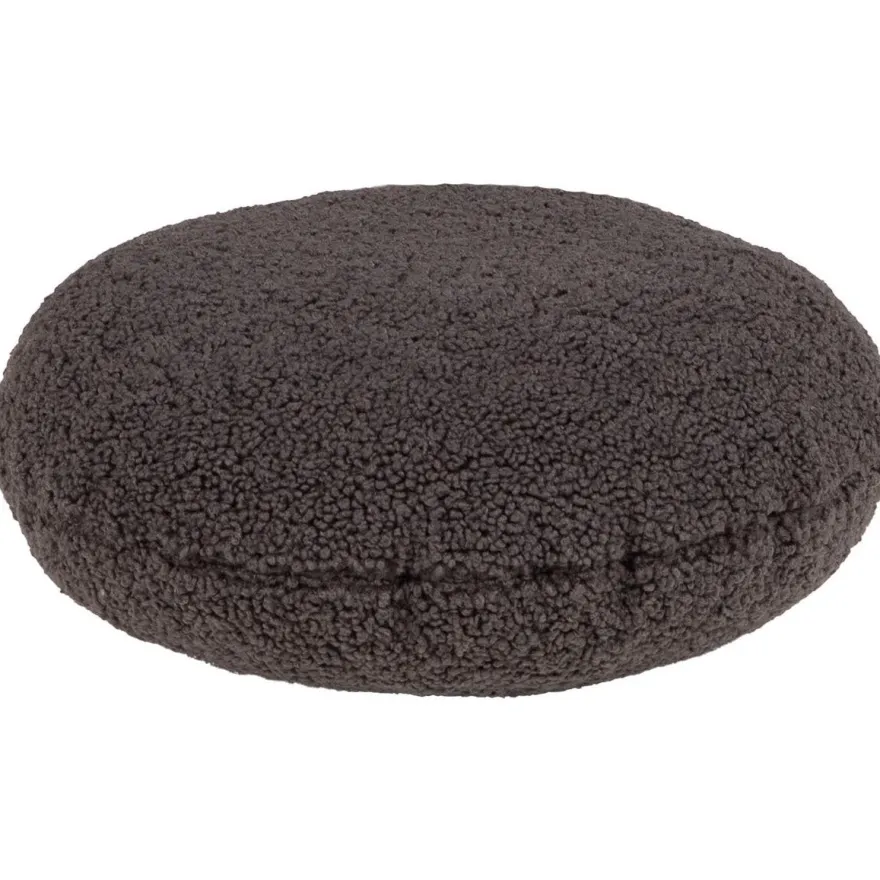 Koristetyyny Home4You LARRY pyöreä, Ø40x16 cm, harmaa