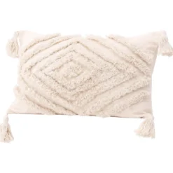Koristetyynynpäällinen Venture Home Wilda, 30x50cm, luonnonvalkoinen