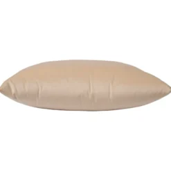 Koristetyyny sametti Home4You NEW 50x50 cm, vetoketjulla, vaaleanbeige