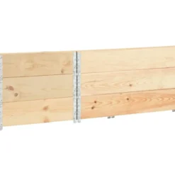 Korotetut kukkalaatikot 3 kpl 50x100 cm täysi mänty