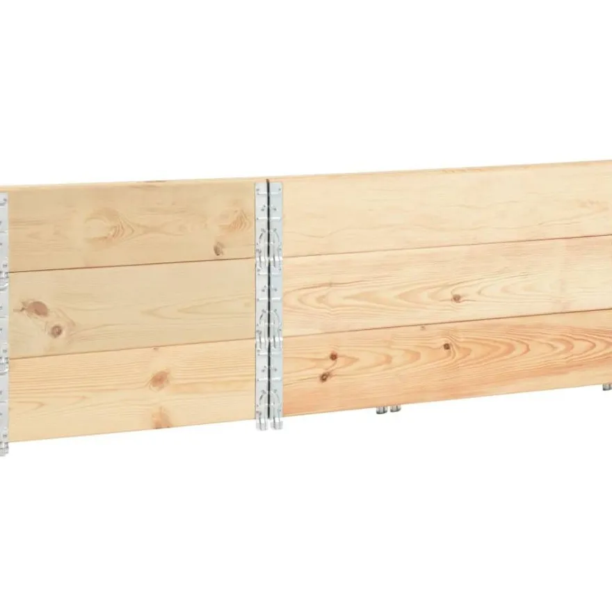 Korotetut kukkalaatikot 3 kpl 50x100 cm täysi mänty