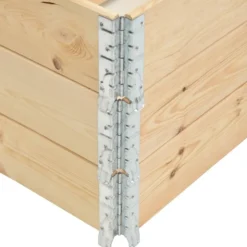Korotetut kukkalaatikot 3 kpl 50x100 cm täysi mänty