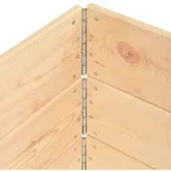 Korotetut kukkalaatikot 3 kpl 50x100 cm täysi mänty