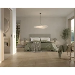Kovetettu puulattia Bjelin Tammi Höja 3.0 Misty White, harjattu, mattalakattu, eri kokoja