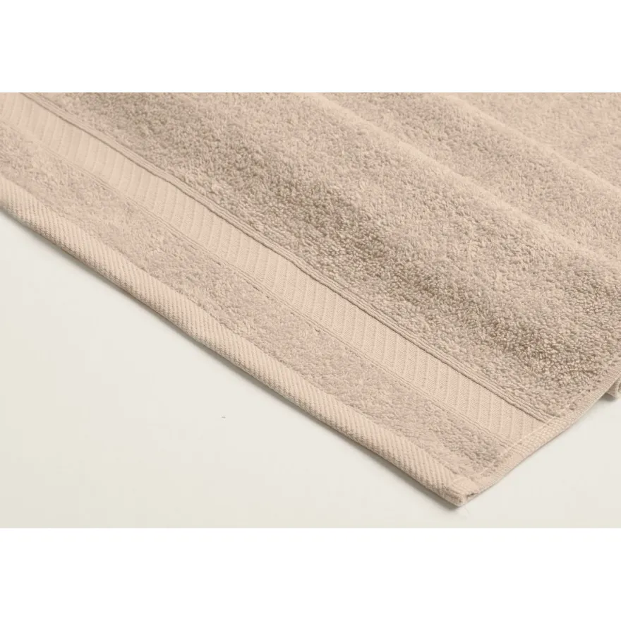 Käsipyyhesetti Linento 1003A, 50x90cm, 4kpl, vihreä/beige