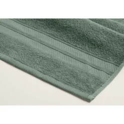 Käsipyyhesetti Linento 1003A, 50x90cm, 4kpl, vihreä/beige