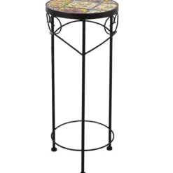 Kukkapöytä Home4You MOROCCO Ø25xK60 cm, monivärinen