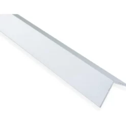 Kulmalista Maler sileä, 2x30x30x2000mm, alumiini, hopea anodisoitu