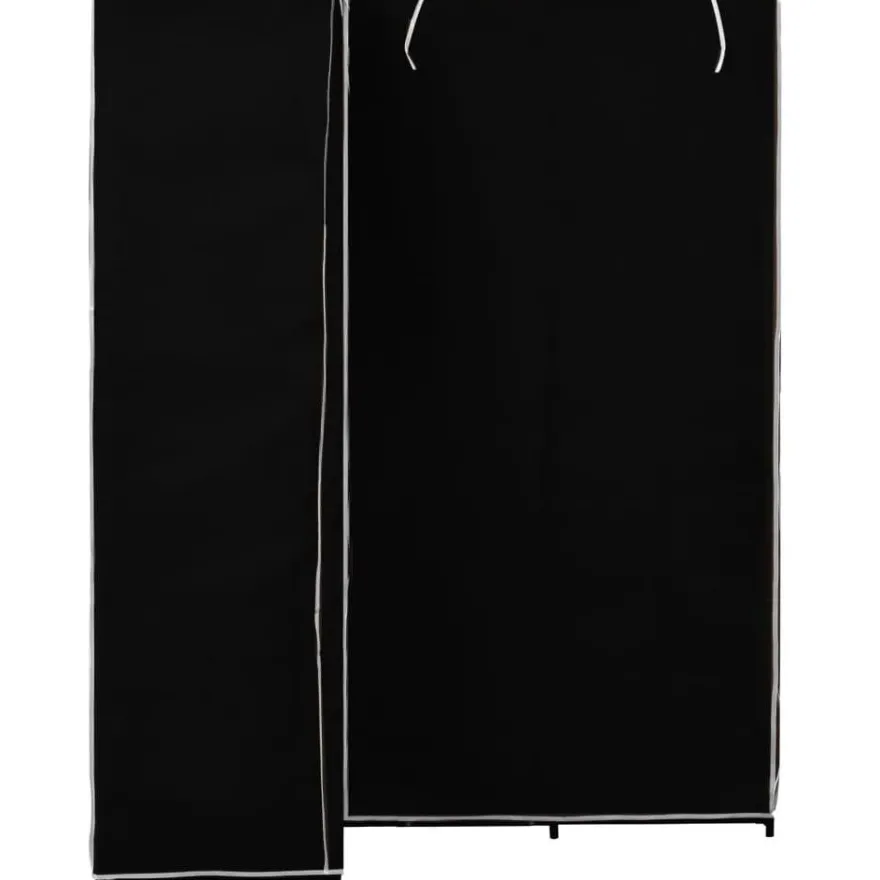 Kulmavaatekaappi musta, 130cm