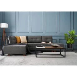 Kulmavuodesohva Linento Furniture Manama, 5-istuttava, vasen