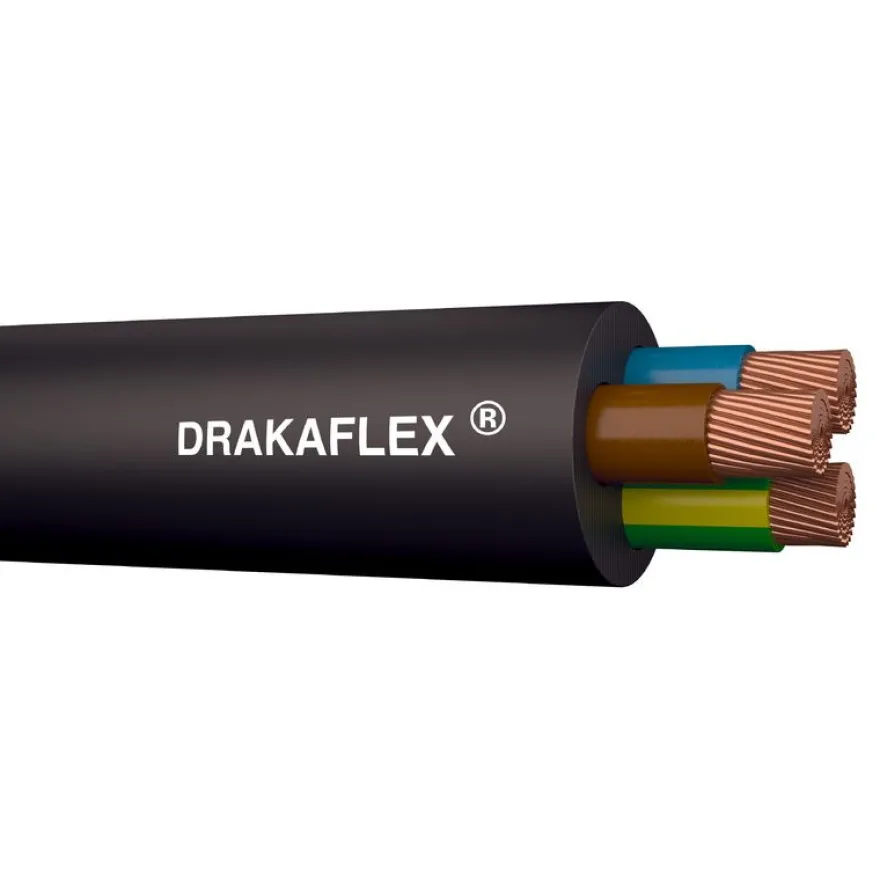 Kumikaapeli Draka DRAKAFLEX H07RN-F 3G2,5 R100