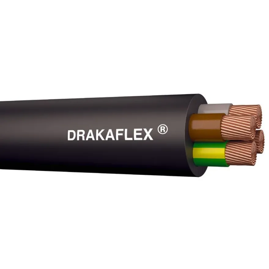 Kumikaapeli Draka DRAKAFLEX H07RN-F 4G1,5 R100