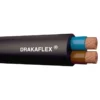 Kumikaapeli Draka DRAKAFLEX H05RN-F 2X1,0 R100