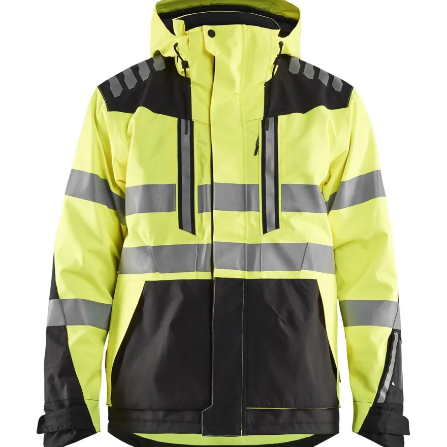 Kuoritakki Blåkläder 4496 Highvis, huomiokeltainen/musta