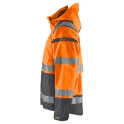 Kuoritakki Blåkläder 4987 Highvis, huomio-oranssi/harmaa