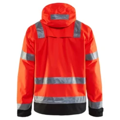 Kuoritakki Blåkläder Highvis 4837, punainen/musta