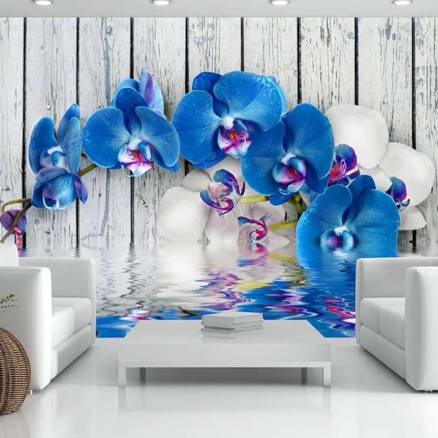Kuvatapetti Artgeist Cobaltic orchid, eri kokoja